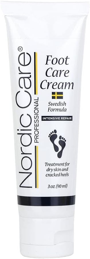 Nordic Care Foot Care Cream Intensive Repair | Urea & Glycerin Repairs Dry Feet & Cracked Heels | Noticeable Results In Days