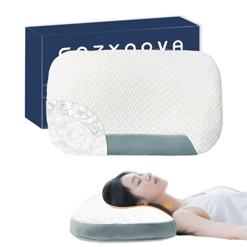 Cozynova 枕 パイプ枕 首が痛くならない 人気 まくら 安眠枕 低反発 高反発 快眠枕 横向き対応 丸洗い可能 安眠枕 高さ調整可能 ネックピロー ホース枕 首肩フィット 快眠枕 通気性 【医学博士推奨】低反発 まくら 両面使い 好みで選べる硬さ