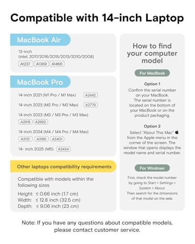 Image of MOFT Laptop Carry Sleeve, 2-in-1 Laptop Bag & Stand for 14 inch MacBook Air /Pro & Dell /HP /Lenovo /Asus, Stylish Slim Computer Sleeve Bag with Expandable Storage for Computer Accessories, Seafoam