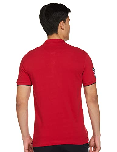 Image of Max Men Cotton Number Sleeve Slim Fit Polo