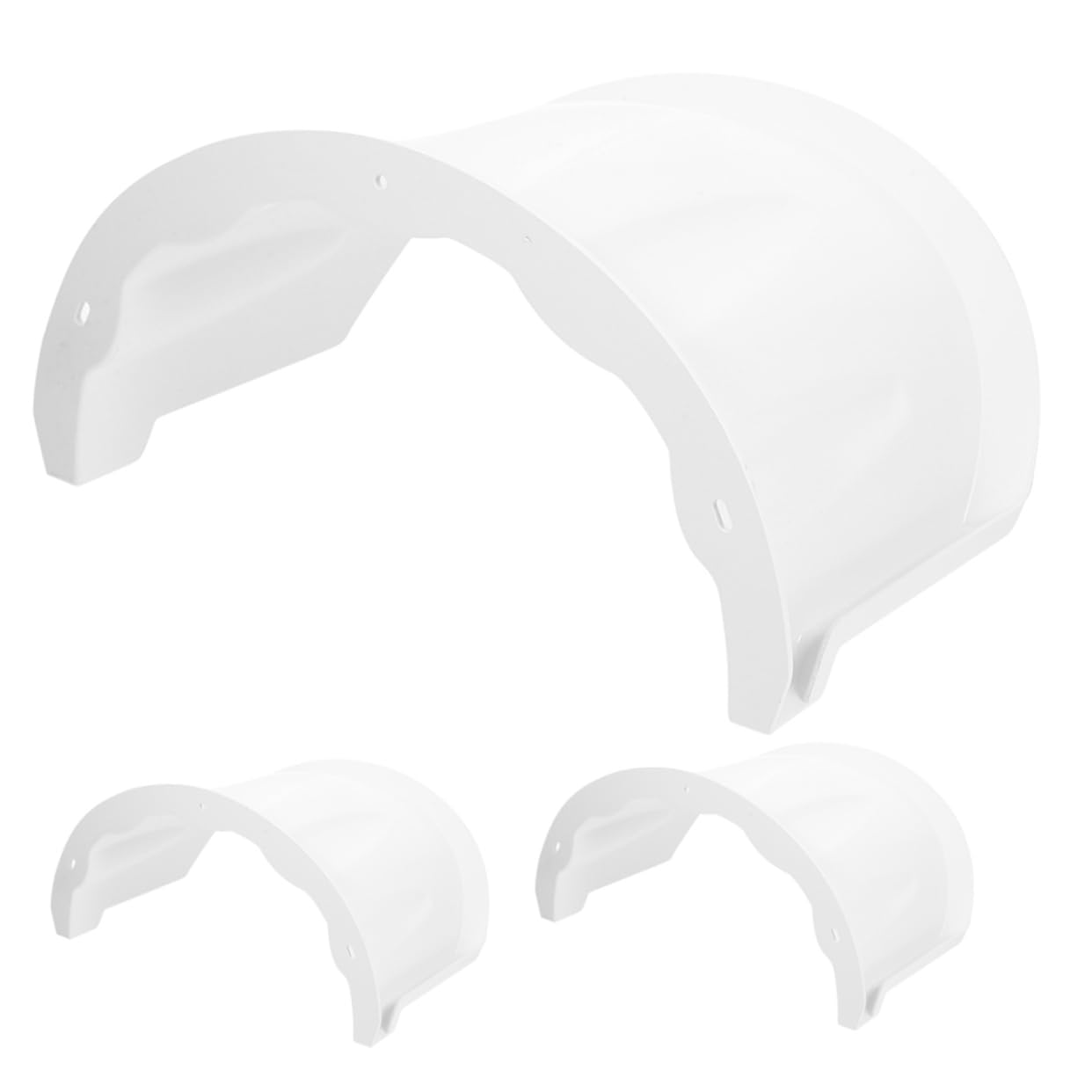 Cubierta de ABS para cámara exterior impermeable con visera parasol antirreflejos 8