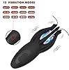 ZWFUN Elektrische Eichelvibrator mit 12 Vibrationsmodi + 7 Elektroschockstimulation Penistrainer Massagegerät Elektrische Masturbator Cup Sexspielzeug für Mann Männer pokal Penismassagegerät #1