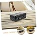Milisten 2pcs Shockproof Outdoor Survival Box Kit Food Grade Storage Container for Camping Hiking and Outdoor Activities Tool Holder