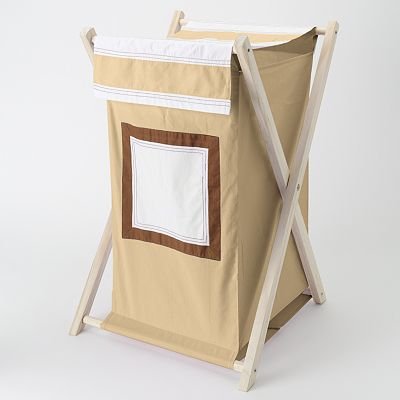 Bacati - Metro Khaki/White/Chocolate Hamper