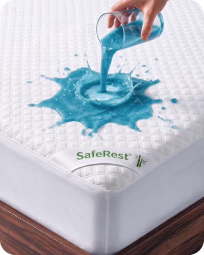 SafeRest Waterproof Queen Size Mattress Protector