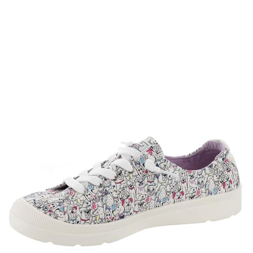 Skechers Skechers Womens Bobs Beyond - Doodle Fest White Multi 9 Medium