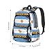 SEOCKA Vintage Argentina Argentinian Flag Pride Soccer Football Laptop Commuter Backpack Shoulder Bag Casual Back Pack Daypack Bags With Side Pockets For Work Travel Daily Use