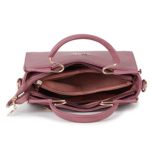 Image of WOMEN MARKS Studded Hand /Sling bag PU Leather Handbag & Crossbody Bag For Women /Girls Shoulder Bag Adjustable & Detachable Sling Strap
