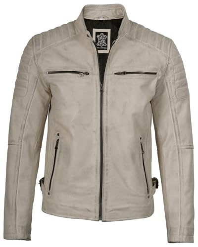 Image of Decrum Real Lambskin Mens Leather Jacket