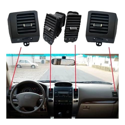 Salida de ventilación para Prado 120 y Lexus GX470 de salpicadero 3