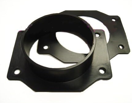 Air Intake Filter MAF Adapter + 3” Air Filter For 00 01 02 03 04 Nissan Xterra 3.3 V6 (Include Red Air Filter)