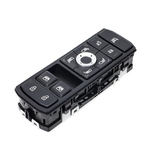 Interrupteur de vitre électrique principal 2569026 avec boutons de commande fluides et réactifs