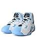Jordan Men's True Flight White/University Blue-Black (342964 140) - 8