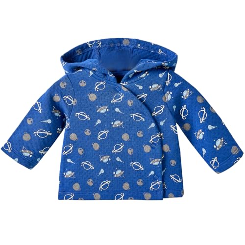 Minicoco Baby Girl Jacket 0-12M, 100% Cotton Lightweight Comfortable Infant Jacket for Spring, Fall and Cool Summer Evenings