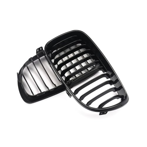 Rejilla para BMW Serie 1 E87 E81 negro brillante, kit de carrocería de parachoques de 2007 a 2011
