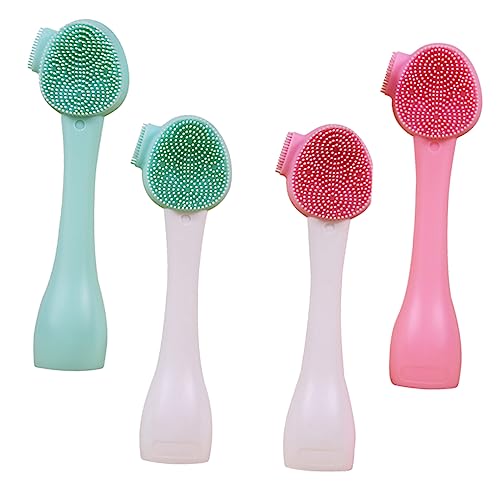 Brosse à points noirs et laveur de visage silicone pour soin cutané