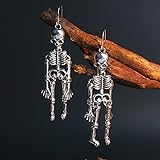 Beautiful Design: The cool Hollow Skull Earrings design adds gothic style to your appearance and is a perfect decoration.