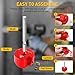 9Pcs PVC Pipe Reamer Kit With 1/2inch, 3/4inch, 1inch, 1-1/4inch,1-1/2inch, 2inch,2-1/2inch, 3inch, 4inch Head Aluminum, PVC Fitting Saver, PVC Socket Saver For SCH40 PVC, ABS PVC Pipe, CPVC