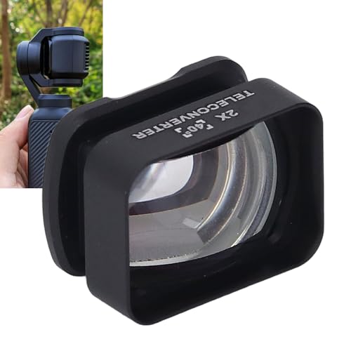 2X Zoom Objektiv für Tasche 3 High Definition Langstreckenfotografie Bequem und Tragbar, Kompatibel mit -Tasche 3 Magnetische Anhang