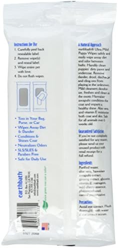 earthbath puppy wipes
