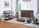 Suite Bebe Grayson 4-in-1 Convertible Crib Rustic Barnwood