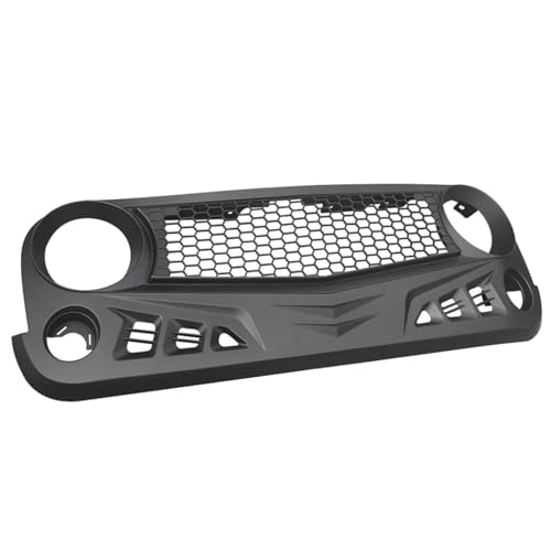 Parrilla de malla delantera para aventuras en Jeep Wrangler JK 2007-2017