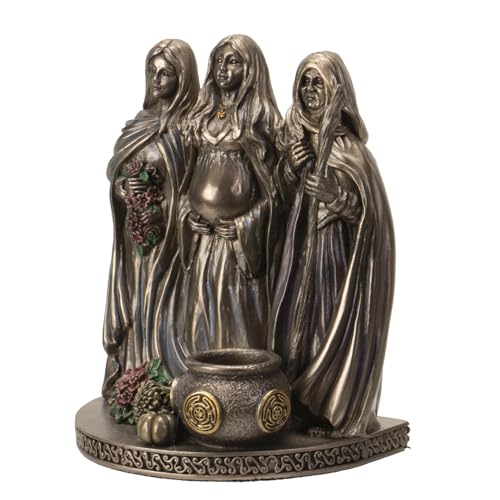 Estatua de Diosa Lunar Celta 5.75 pulgadas miniatura 5