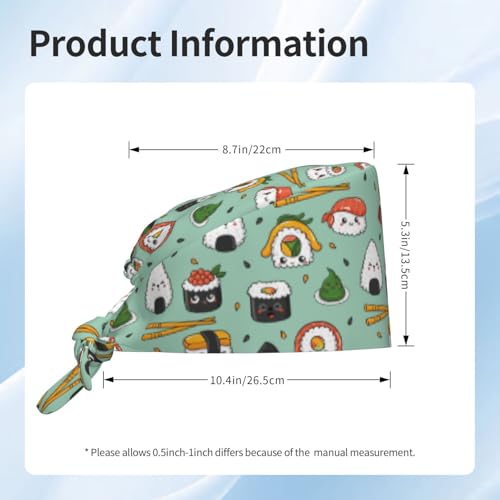 Gorro quirúrgico ajustable unisex KIKICHUA miniatura 5