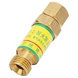 ★ Función: esta válvula de temperatura dispone de una válvula antirretorno integrada para evitar un retorno del gas. Se utiliza principalmente para válvulas antirretorno internas de oxígeno y acetileno.