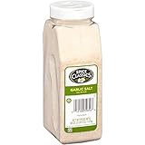 Spice Classics Garlic Salt, 38 oz - One 38 Ounce Container of Bulk Garlic Salt Seasoning, Ideal for Adding Flavor to Meats, Seafood, Potatoes, Pasta and More