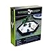Nature's Mark Mini Zen Garden Kit for Desk with Rake, White Sand, Miniature Pagoda Figure, Black Hexagon Base, River Rocks, Miniature Succulent
