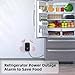 Power Failure Alarm, Freezer Power Outage Alarm 7 Sirens, Freezer Alarm with 0-110dB Adjustable LED Indicator 12H Alert, Power Loss Alarm Monitor for Refrigerator, Sump Pumps, Aquarium