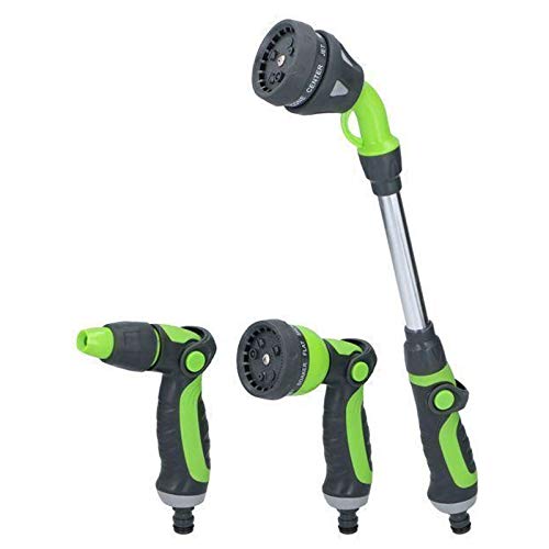 Preisvergleich Produktbild Smartweb 3 TLG. Gartenbrause Spritzdüsen Gießbrause Sprühkopf Gartenspritze Gartenschlauch Gießstab