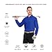 M MAELREG Long Sleeve Polo Men Performance Dry Fit Solid Pique Athletic Casual Collared Golf Polo Shirts for Men
