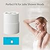 2 packs Replacement Filter Compatible For JOLIE shower filter head for Hard Water, Heavy Metals, Chlorine and Harmful Substance