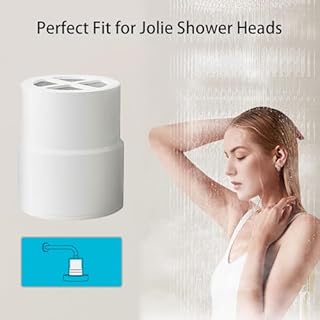 2 packs Replacement Filter Compatible For JOLIE shower filter head for Hard Water, Heavy Metals, Chlorine and Harmful Substance