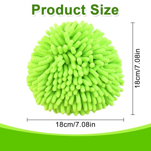 Image of Mop Replace Head for O Cedar, Spin Mop Heads Replacements for Ocedar RinseClean 2 Tank Spin Mop, Chenille Duster for Ocedar Mop Include 3 Pack Microfiber Chenille Mop Pad for Ocedar Spin Mop