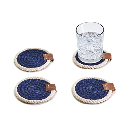 Two's Company Set of 4 Rope Coasters