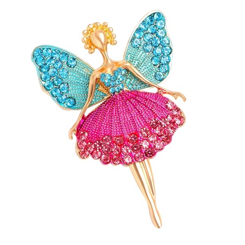 Broche de baile seguro para niña de Ballet, para viajes, evita la pérdida, decoración de ropa, broche de Ballet