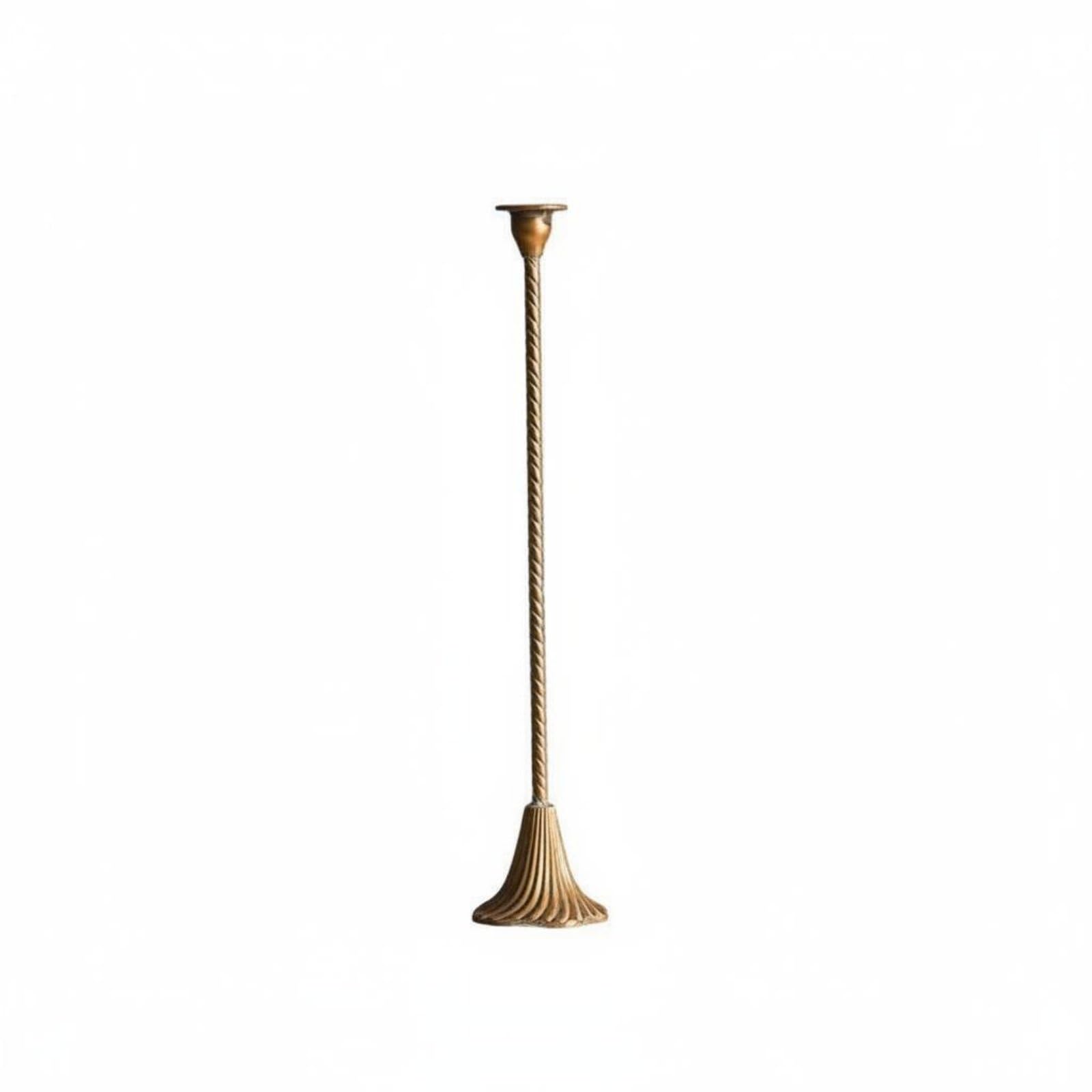 LOVIVER Portacandele Decorativo Portacandele Portacandela Candelabro Porta Candela in Ferro Verniciato Aspetto Raffinato Brillantezza Sottile Supporto Stabile, A3469-60.5 Cm