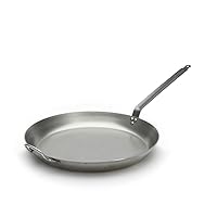 De Buyer - Padella tonda da frittura, Acciaio inossidabile