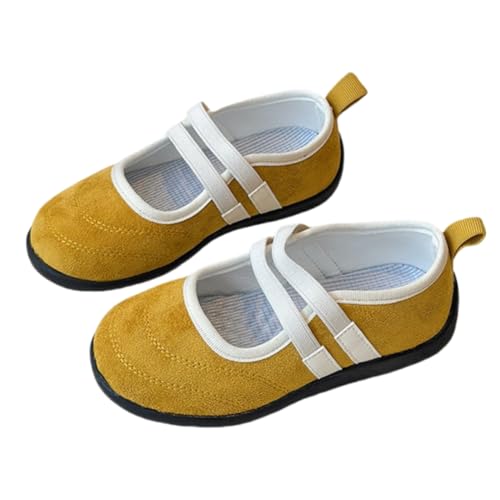 Girls Slip On Princess Dress Shoes Mary Jane Ballet Flats Wedding Party