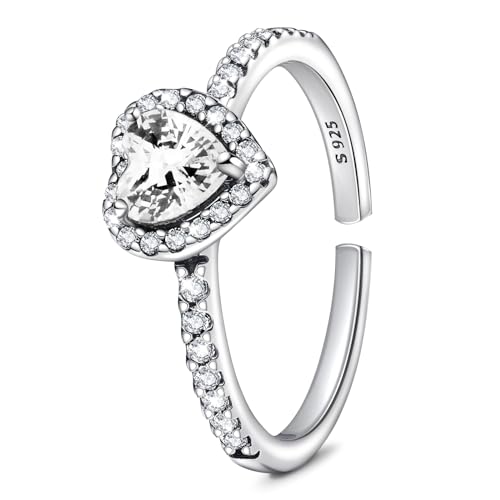 Anello Cuore Anelli Cuore Anelli Donna Anello Donna Anelli Donna Argento 925 Anello Donna Argento 925 Anello Regolabile Donna Anelli Argento 925 Donna Anello Argento Anelli Argento