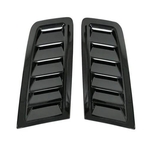 Voiture prise d'air scoop capot évent persienne pour refroidissement moteur et tuning, 2x ABS