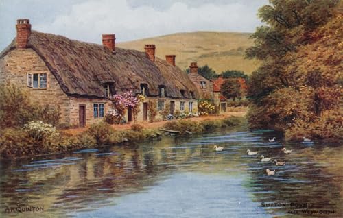 Toile Sutton Poyntz Weymouth Alfred Robert Quinton pour décorer un salon chaleureux 60x90cm