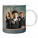 Harry Potter - filiżanka - Harry Hermine Ron - kubek do kawy zamek Hogwarts - ceramika - pudełko na prezent