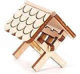 Rudolphs Schatzkiste Ersatzteile & Bastelbedarf Futterkrippe Natur wellig Breite x Höhe x Tiefe 3,8 cmx3,5 cmx3,2 cm NEU Erzgebirge Zubehör Weihnachtskrippe