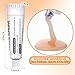Lounsweer 1 Pcs Silicone Adhesive Glue for Skin Doll Repair Flesh Color Soft Adhesive Rubber Repair Glue for Filling Silicone Baby Doll Cavities Rubber Molds Halloween SFX Makeup