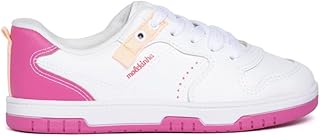 Tênis Infantil Molekinha Flatform Branco/pink
