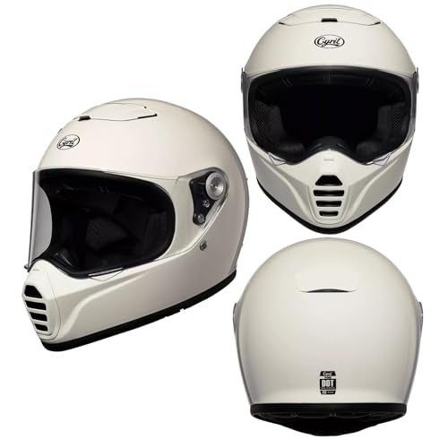 C300 DOT Approved Adult Motorcycle Helmet,Featuring a Double-Layer Filter and ...